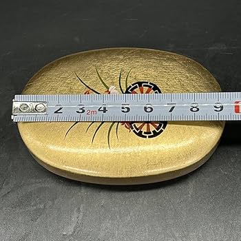 Amazon.co.jp: 金沢箔洋金箔金銀箔工芸小判爪楊枝入小物入れサイズ約