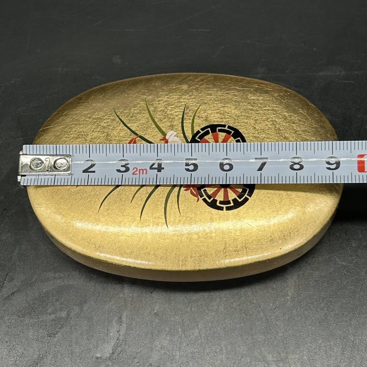 Amazon.co.jp: 金沢箔洋金箔金銀箔工芸小判爪楊枝入小物入れサイズ約