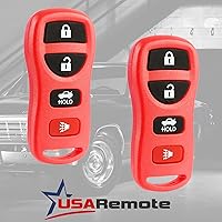 Vista 2 de Llavero de control remoto de entrada sin llave compatible con Nissan Frontier Armada Murano Pathfinder Quest Sentra Titan Versa Xterra / Infiniti