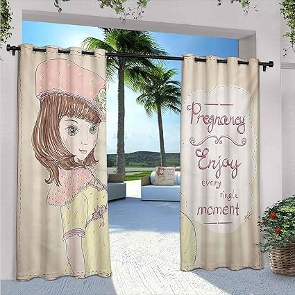 Tonnelle Impermeable Avec Citation Pour Femme Enceinte Chapeau Chapeau Chapeau Pour La Ferme Le Couloir La Terrasse 1 X 248 Cm Rose Coquille D œuf Multicolore Amazon Fr