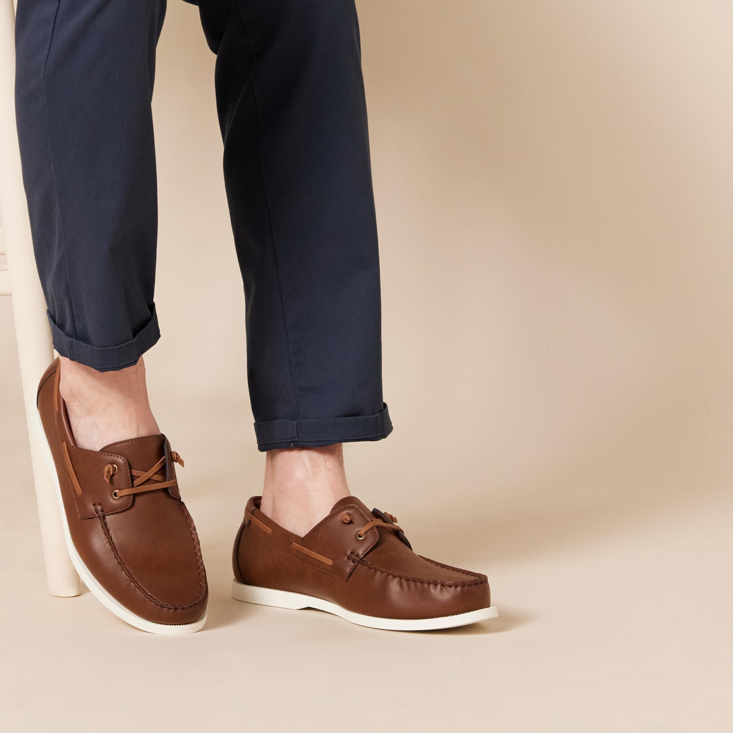Amazon Essentials Hombre Zapato Náutico sin Cordones Ventilación