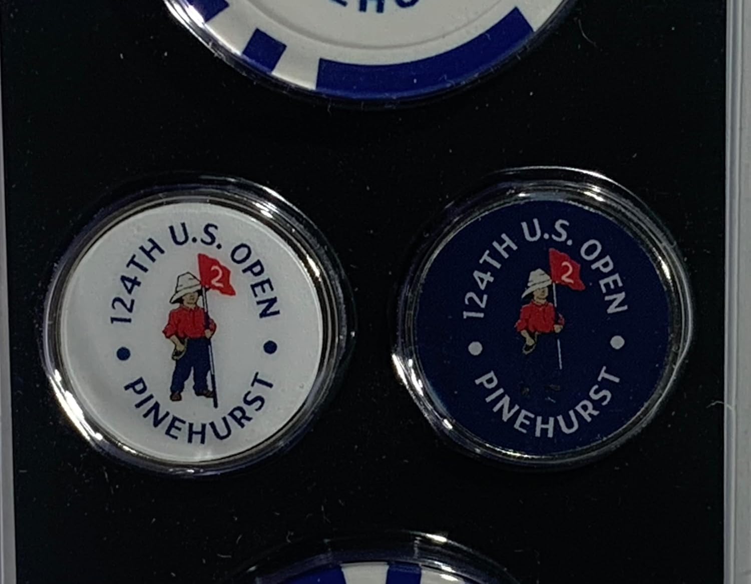 2024 US Open Golf Ball Markers Poker Chip Set Pinehurst pga new
