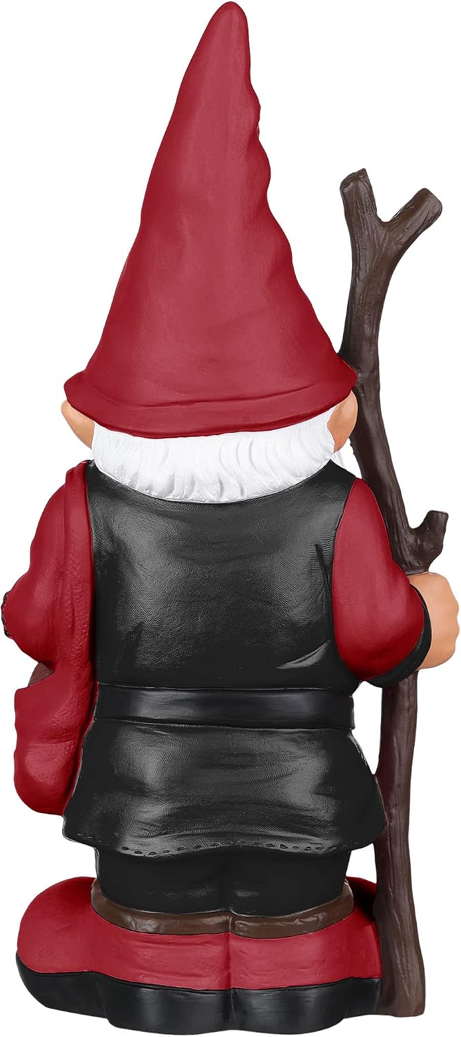 NFL Team Logo Holding Stick Garden Statue Outdoor Gnome