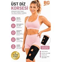 Ayarlanabilir  st Bacak Korsesi Sporcu  st Diz Bandaj  Uyluk Bacak Destekleyici Korse  st Bald rl k