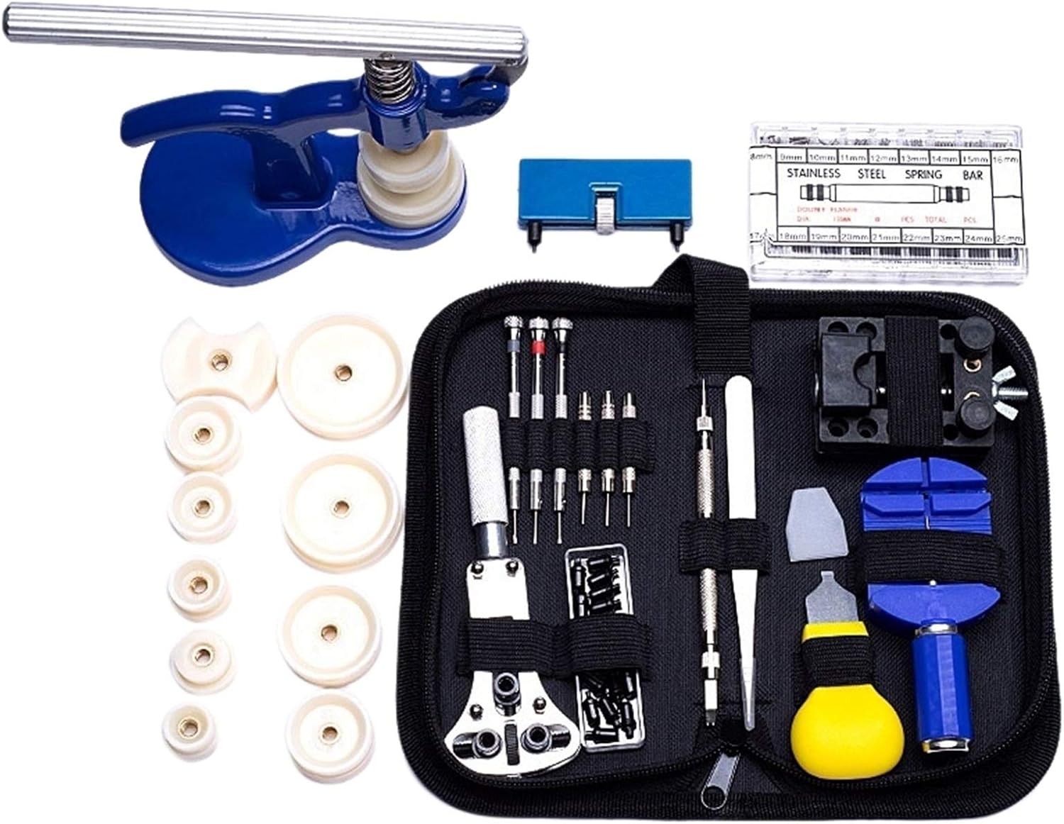 Watch Tool Accessories Watch Repair Tool Kit Kit Battery Replacement Watch Cover Opener Strap Remover Repair Tool Kit Repair