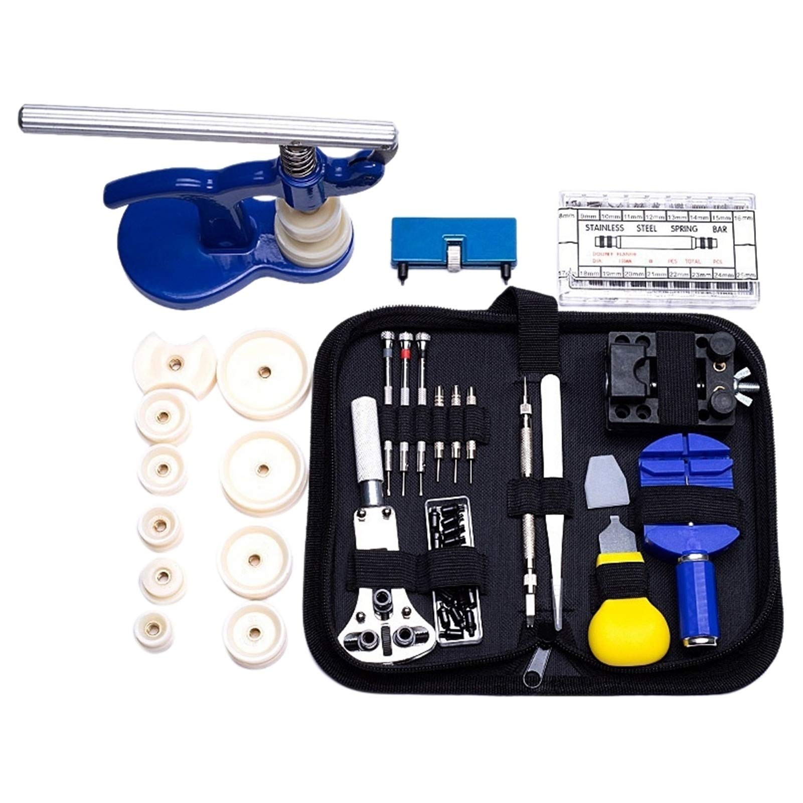Herramientas y kits de reparación Mire el kit de la herramienta de la herramienta de la reparación del kit de reemplazo de la batería Reloj de la cubierta de la cubierta del abridor de la correa del r