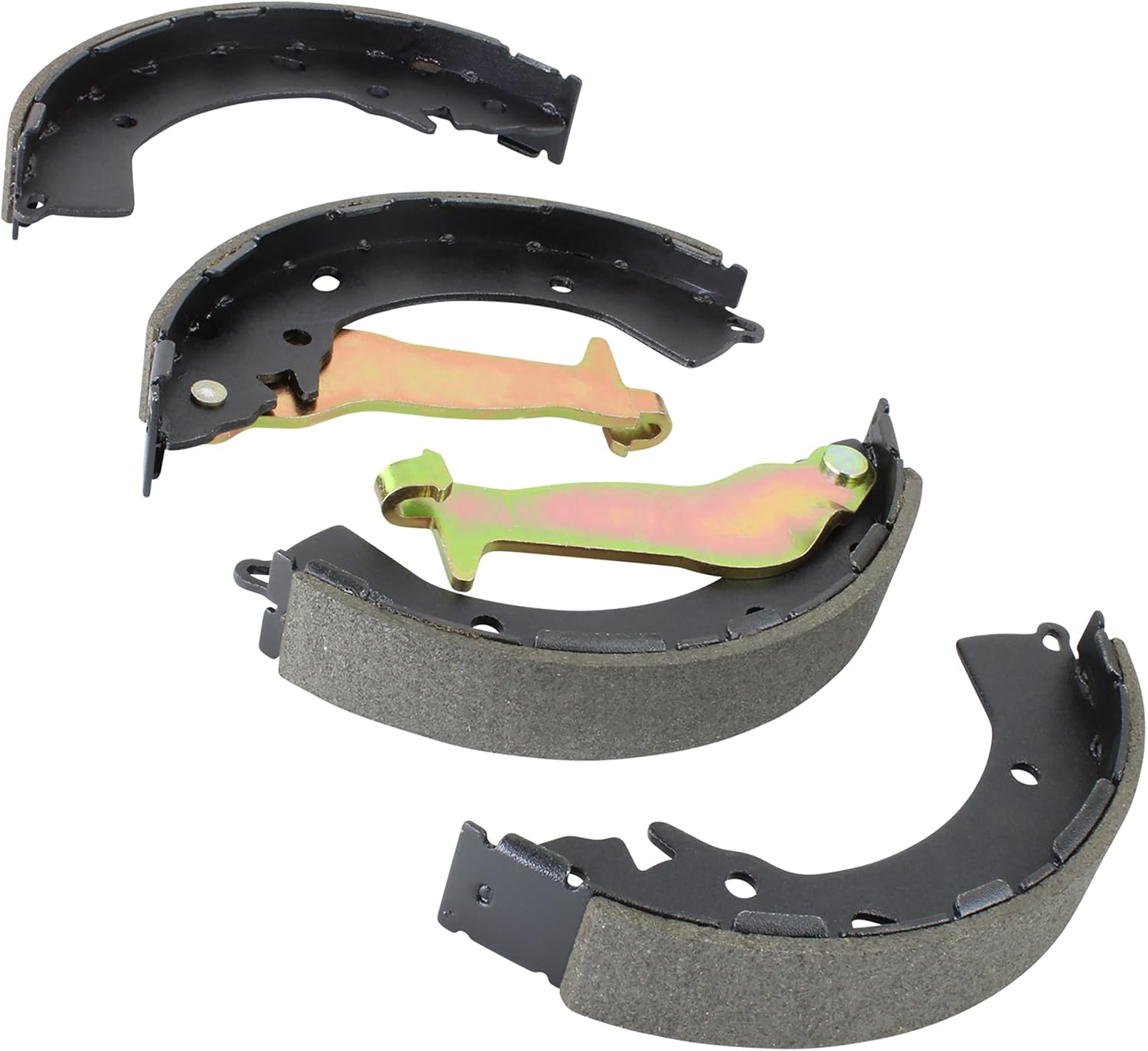 QUALITY-BUILT Front/Rear Drum Brake Shoes, FS1021, Compatible with 2013-2024 Hyundai/Kia (Accent,Elantra,Grand i10,Rio,Venue)