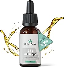 6000mg CBD Oil (Max Strength), Premium Quality Hemp Extract, 30ml Bottle, Natural Flavour, Third-Party Tested – Swiss Formulated | UK-Made – Non-GMO, THC-Free