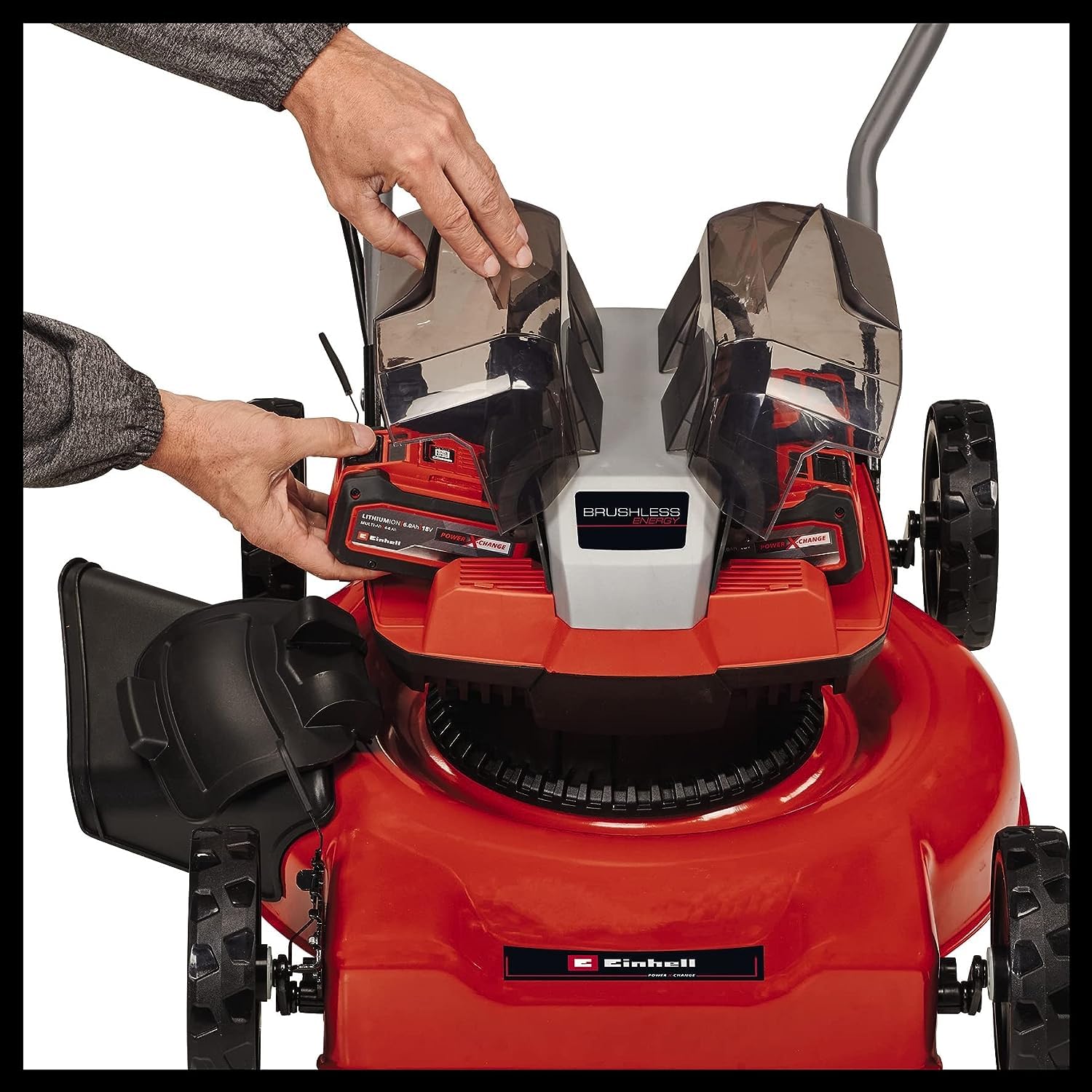 Einhell Kosiarka Akumulatorowa, Czerwony/Czarny, 36V