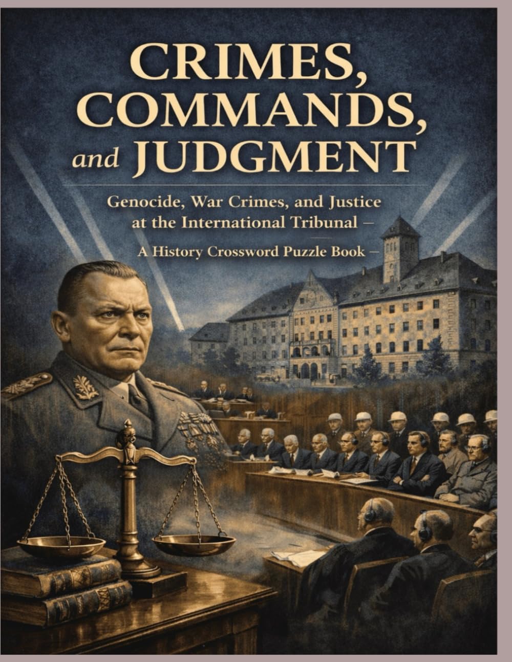 Crimes, Commands, and Judgment: Genocide, War Crimes, and Justice at the International Tribunal — A History Crossword Puzzle Book (Nuremberg Trials)