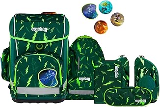 ergobag Cubo Light Set Ergonomic Extra Light School Backpack Set of 5 Pieces 780 g