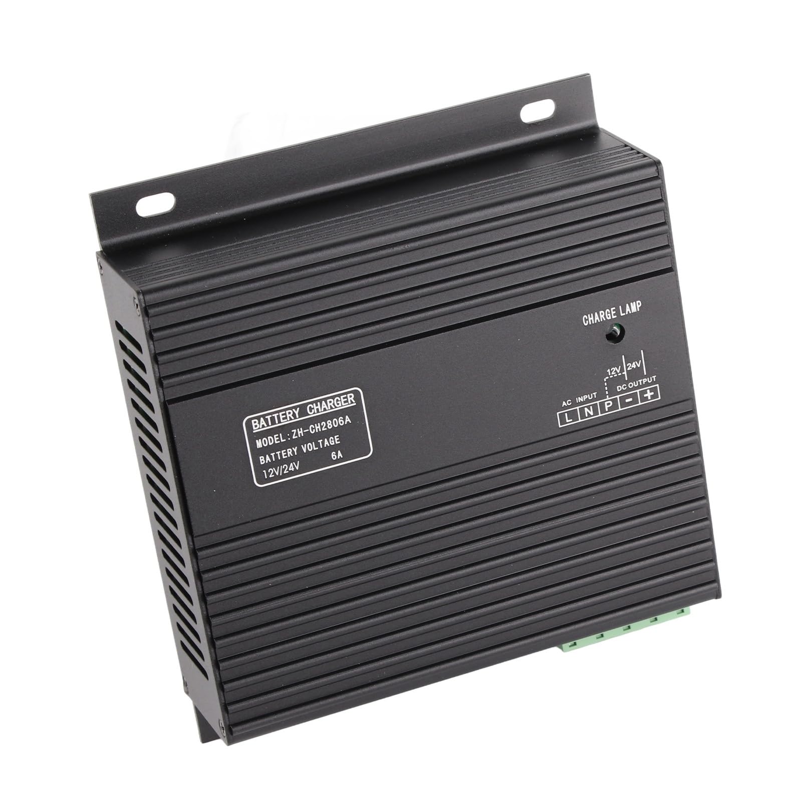 Yosoo Health Gear Generator Ładowarka Akumulatora Inteligentna ładowarka Agregatu Prądotwórczego ze Stopu Aluminium 12 V 24 V Regulowana od 3,5 do 4,5 A z Zabezpieczeniem Przed Przeciążeniem i