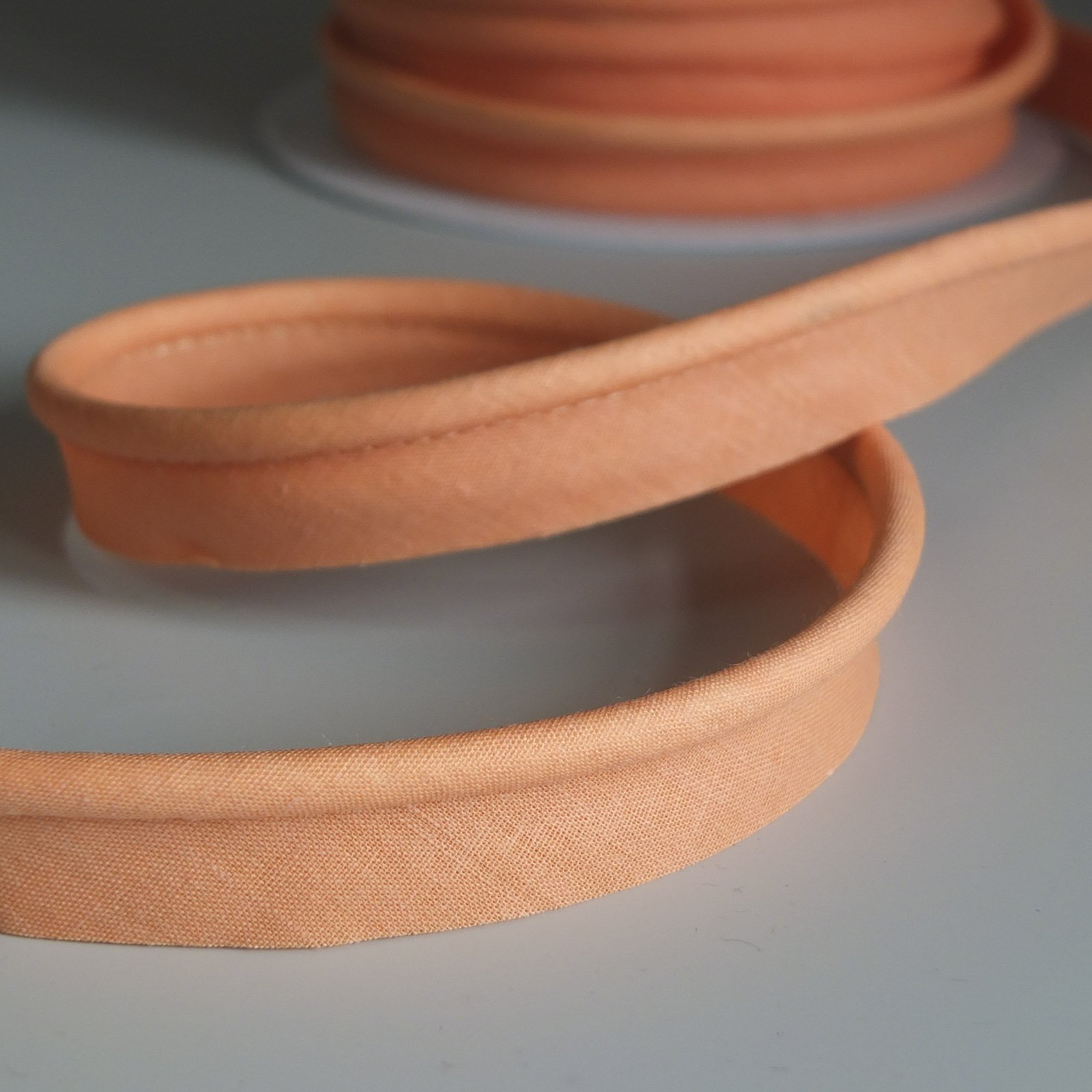 On Trend Fabrics Coral 7Mm Insert Piping Cord With Large Flange, Poly Cotton Bias Cut – Upholstery & Soft Furnishings – Sold By The Metre