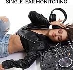 OneOdio Hi-Res Professional Studio DJ Headphones for Monitoring and Mixing Recording, Over Ear Headphones with 50mm Driver Unit with Detachable Cable