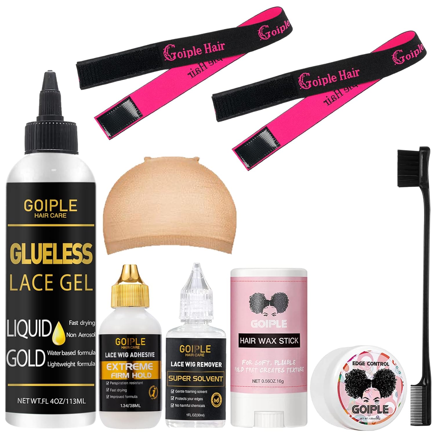 Liquid Gold Wig Glue Lace Glue Glueless Lace Gel