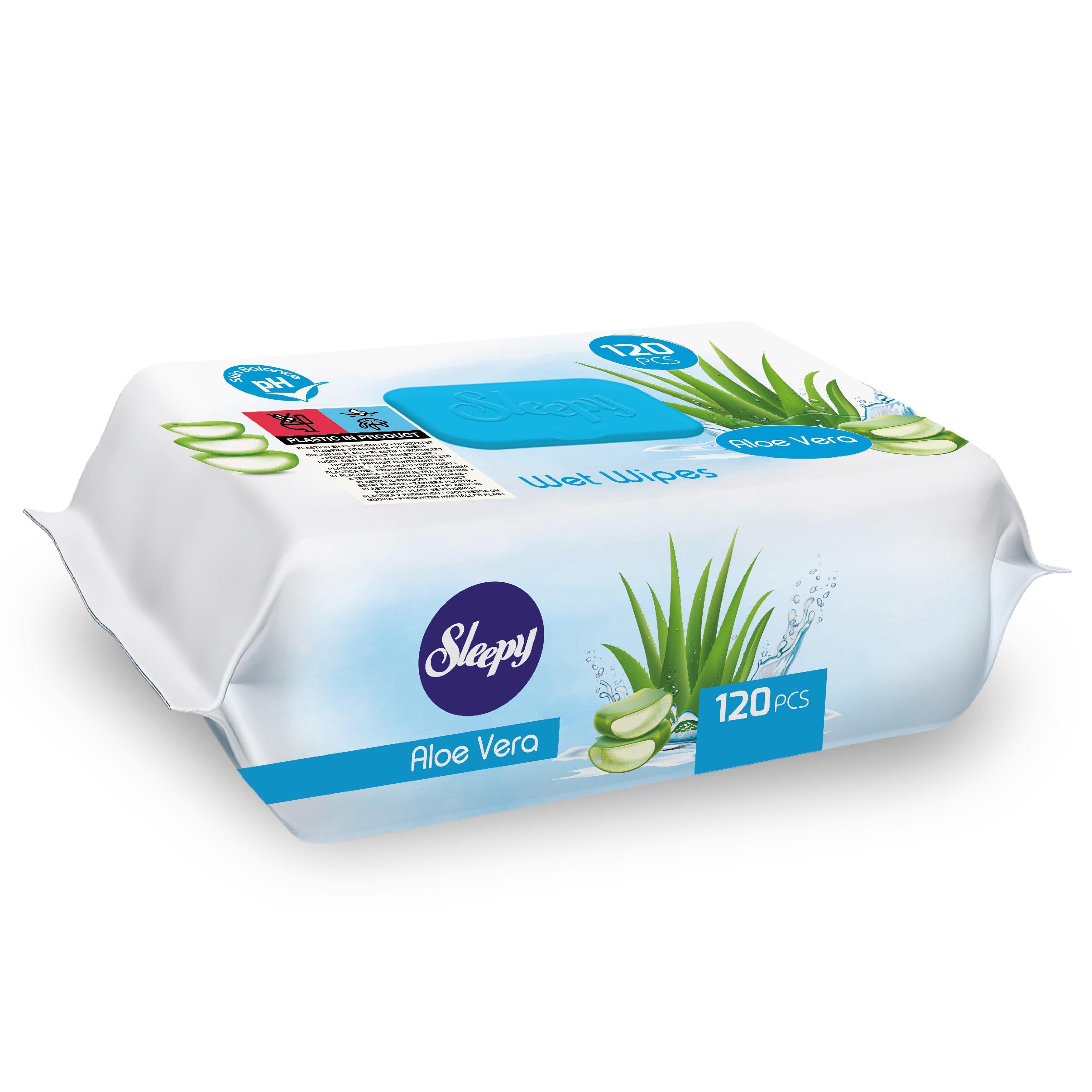 Sleepy Aloe Vera Islak Havlu 12x120 (1440 Yaprak)