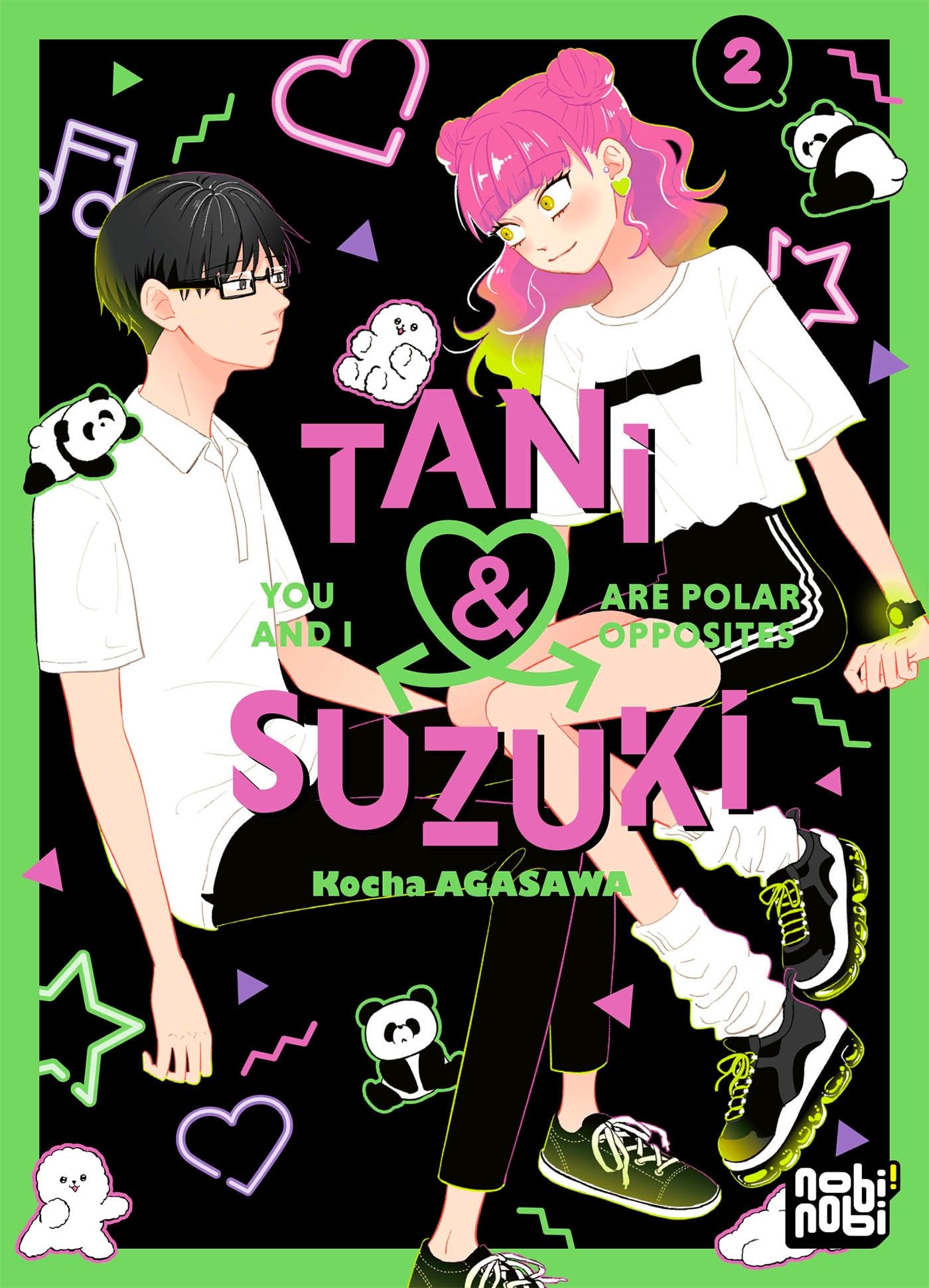 Tani & Suzuki - You and I are polar opposites T02 - Koucha Agasawa - Nobi Nobi - broché - Manga