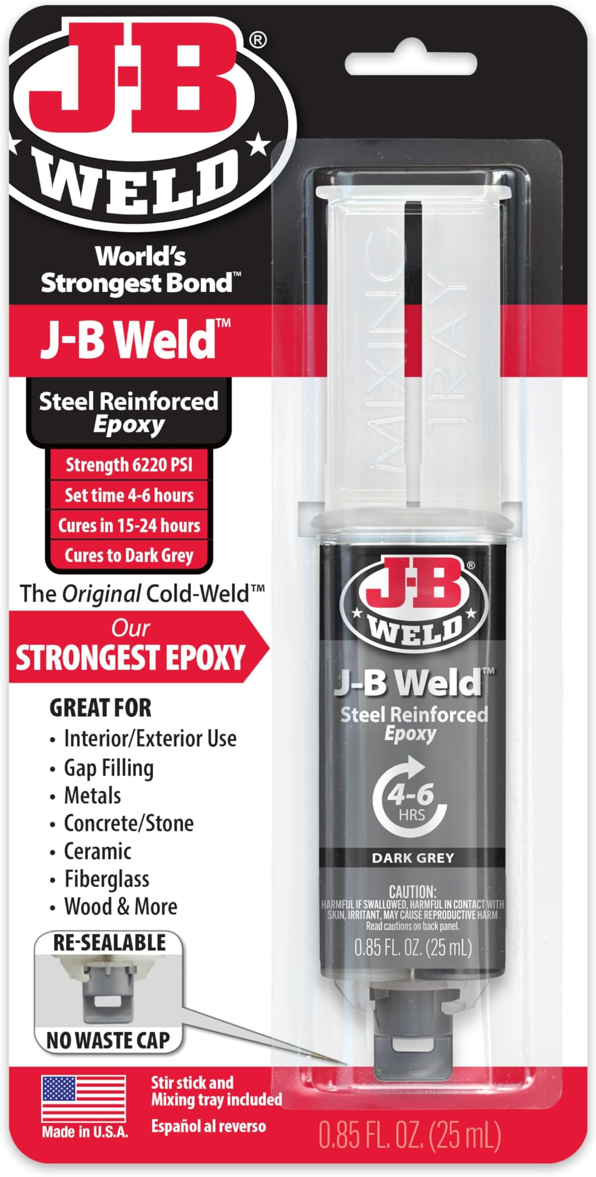 50165 Original ColdWeld Epoxy Syringe 25 ml