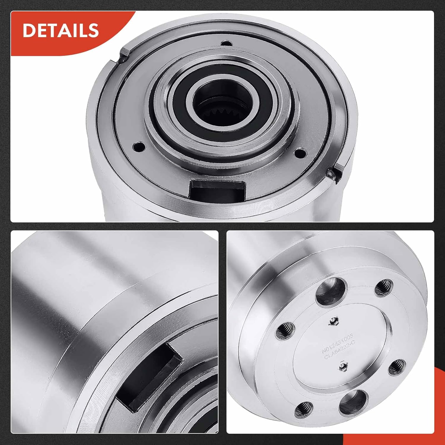 A-Premium Rear Differential Viscous Coupling Assembly Compatible with Ford Escape 2013, Edge 2015-2020, Flex 2013-2019 & Lincoln MKX 2016-2018, Continental 2017-2020, 2.0L 2.7L 3.0L 3.5L 3.7L