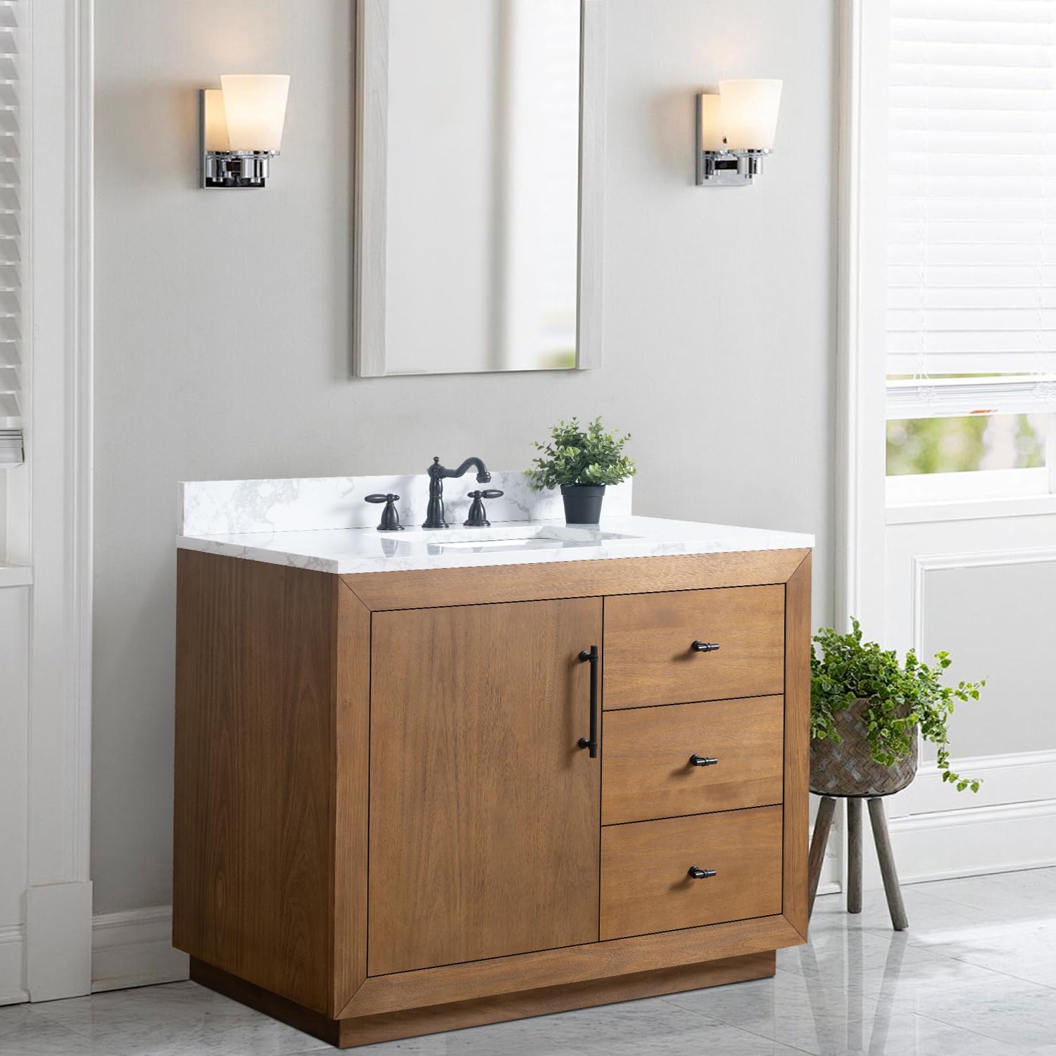 Lowes 42 Inch Bathroom Vanity