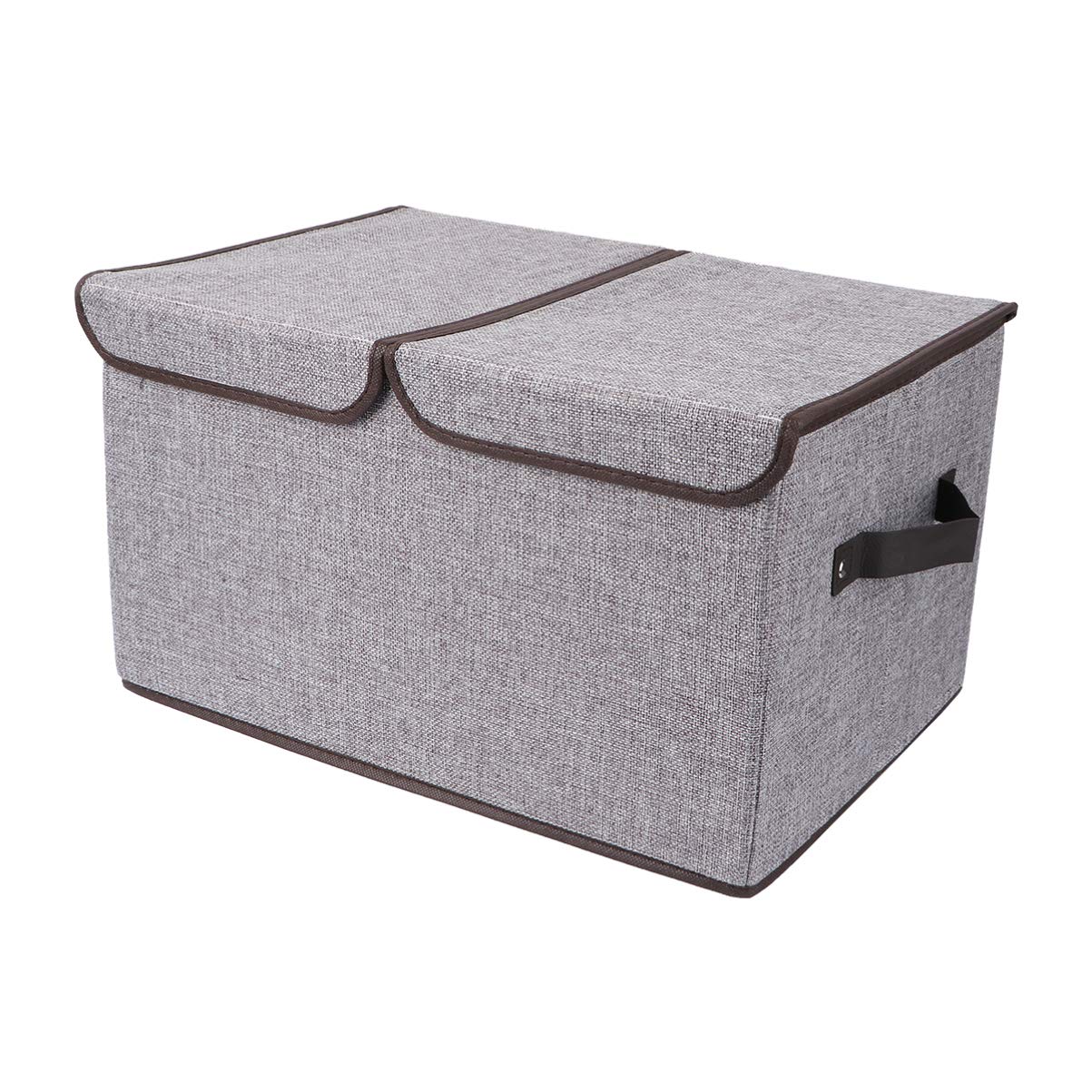 Panier de rangement pliable pour vêtements et jouets boîte en coton lin Alipis
