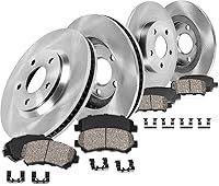 Callahan Front & Rear Brake Kit for 2005-2010 Honda Odyssey - OE Rotors, Ceramic Pads & Hardware