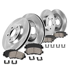 Callahan Brake Parts Front and Rear Brake Kit For Toyota Camry 2018-24 - Disc Rotors with Ceramic Brake