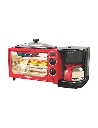 Skyline 3 in 1 Breakfast Maker (Multicolor,9 Litre)