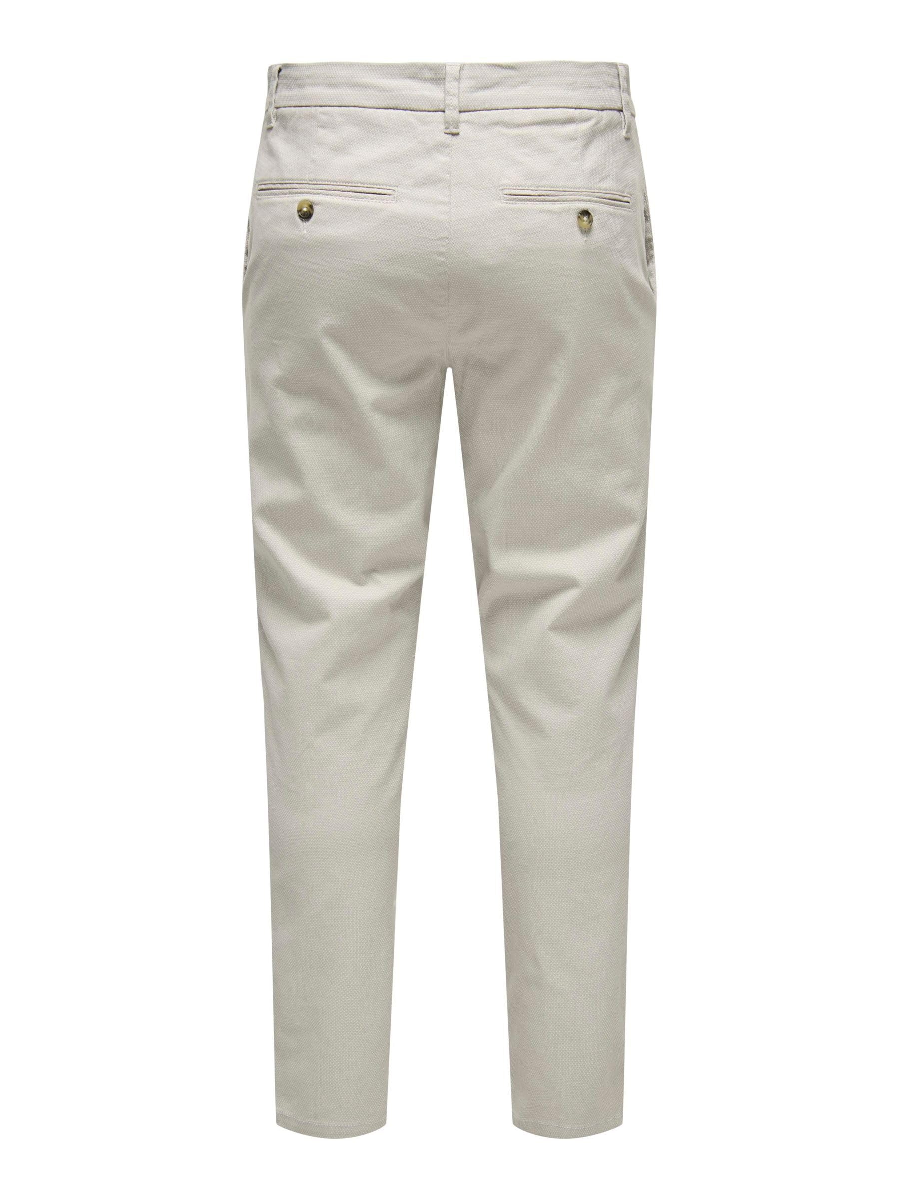 Only & Sons Herren Onsmark Pete Slim Dobby 0058 Pant Noos Hose – Bild 8