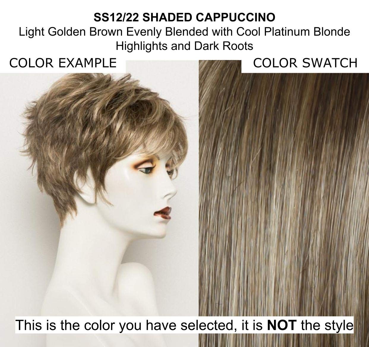 Bundle - 5 items: Cinch by Raquel Welch Wig, Christy's Wigs Q & A Booklet, Wig Shampoo, Wig Cap & Wide Tooth Comb (Color Selected: SS1222)