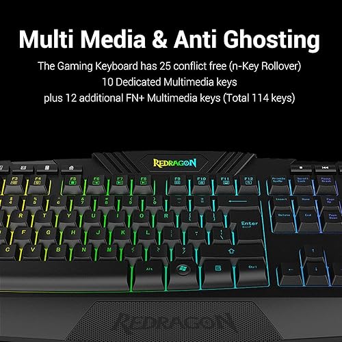 Miniatura 5 de REDRAGON S101Set combo