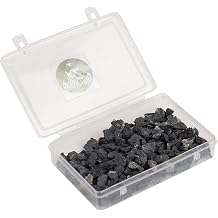 Natural Black Tourmaline Stones Chip Pack of 100 gm for Home Decor/Meditation.