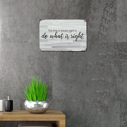 Vista 13 de LUIJORGY Letrero de metal con letras familiares con texto en inglés «The Mountains Are Calling And I Must Go», letrero de aluminio vintage