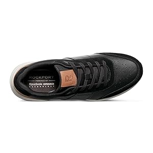 m a ダークブラウン36 Amazon.com | Rockport Men's DMX Baker Sneaker, Black, 6.5
