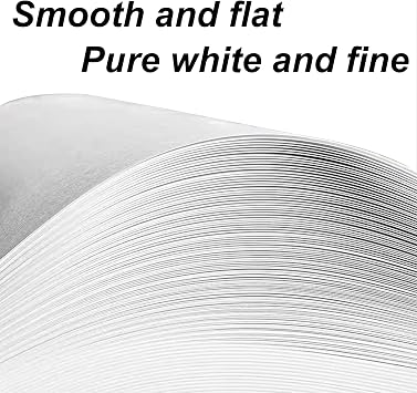 100 Sheets A4 Thermal Printer Paper Continual Feeding Thermal Paper Printing Paper Compatible with Portable Printer for Travel, Home, Photo, Invoice 210x297mm (8.27 x 11.69)