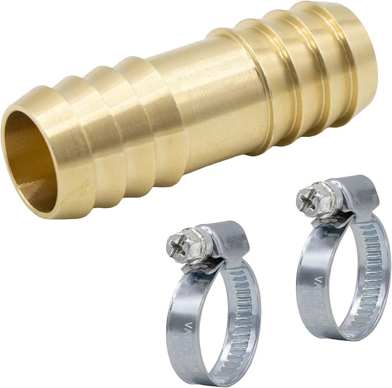 5x Vakuum-Schlauchverbinder 3/4 Zoll - Klar Für Auto