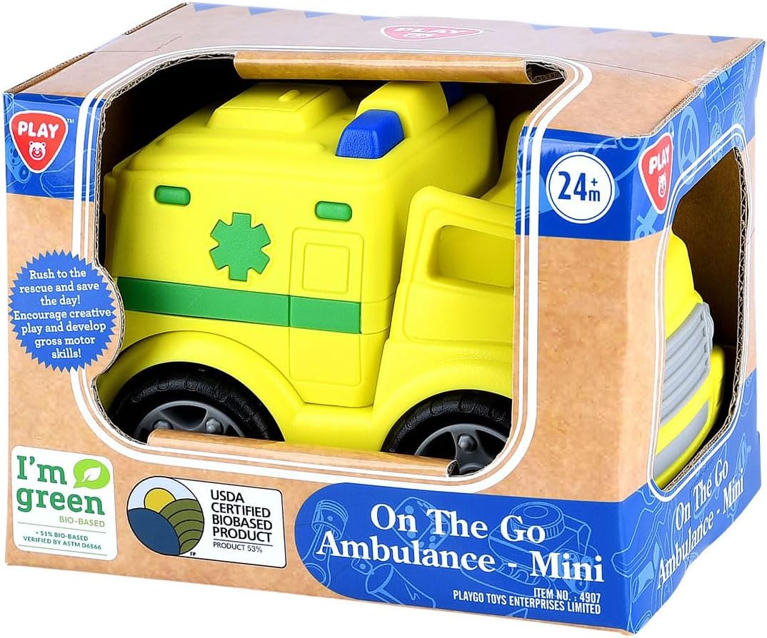 Play Toy ambulance biobased plastic sustainable 12m+