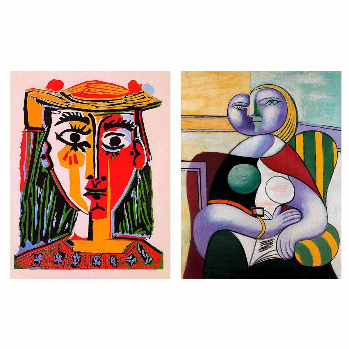 Amazon.com: Graffiti Street Art Pablo Picasso Style Canvas Oil