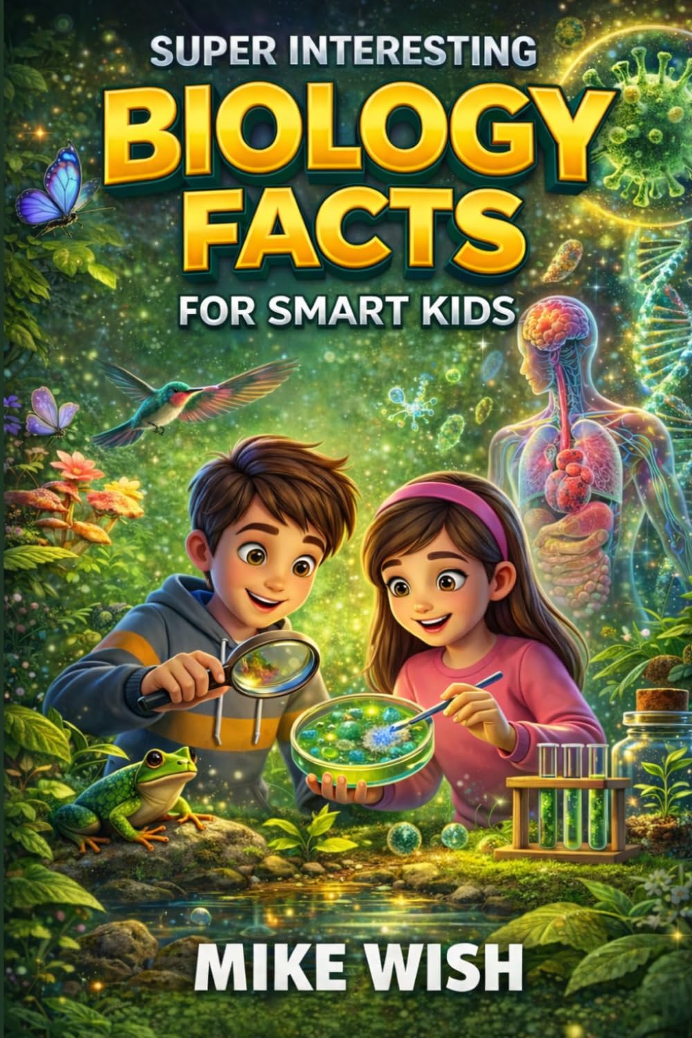 Super Interesting Biology Facts For Smart Kids:: Life Science and Nature Book for Curious Boys & Girls Ages 8-12 | 400+ Crazy & Mind Blowing Discoveries, Inventions, & Stories (STEM Books for Kids)