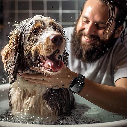 Miniatura 6 de Paquete de 2 protectores de pantalla Goton para Apple Watch Series 8 de 1.772 pulgadas (1.772 in), impermeables, de privacidad, compatibles con