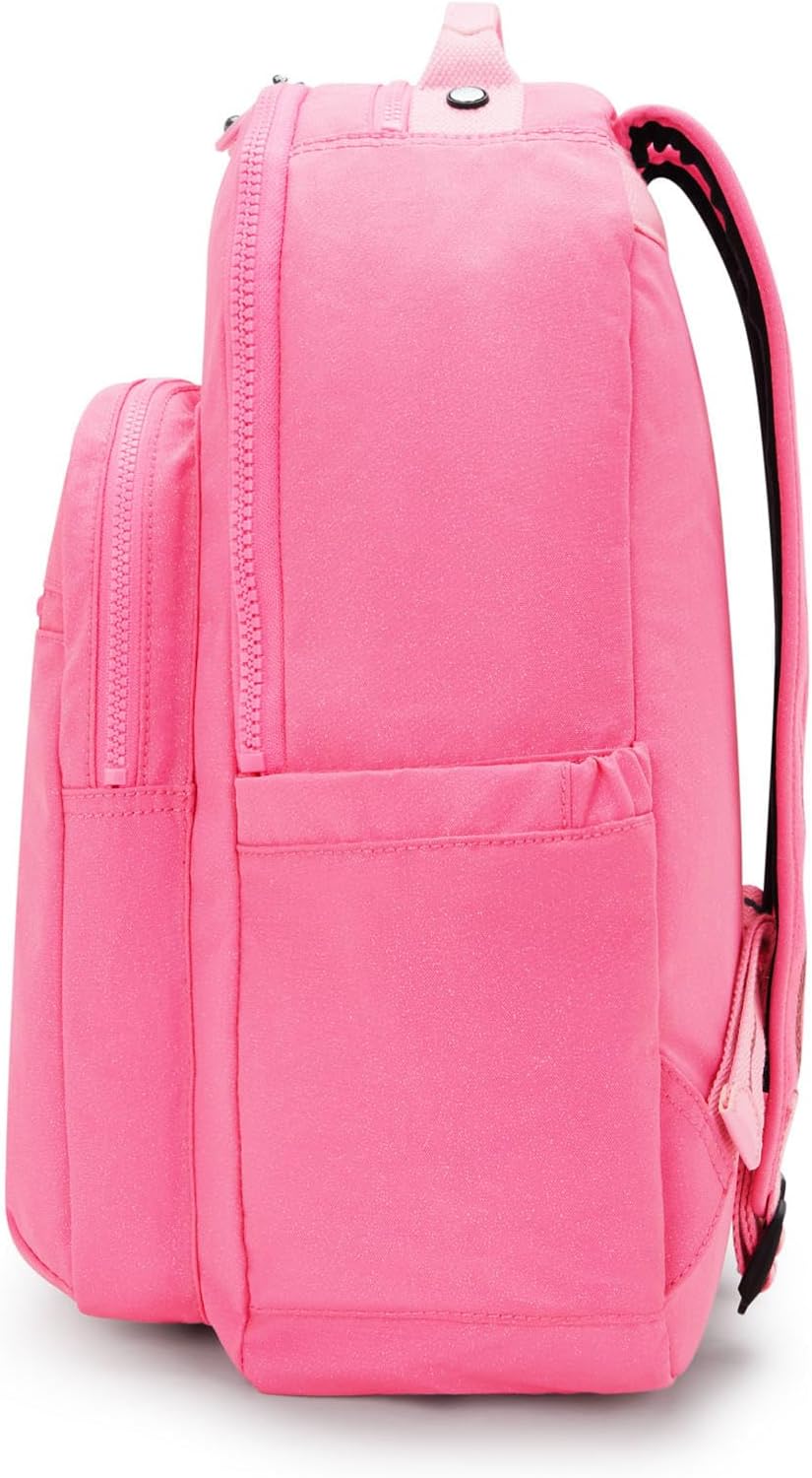 Kipling Women's Seoul 15" Laptop Backpack, Durable, Roomy with Padded Shoulder Straps, Built-In Protective Sleeve