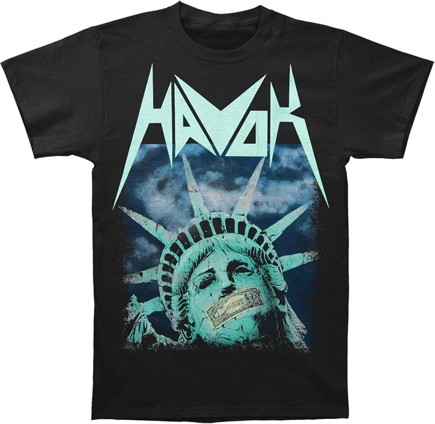 Havok Mens Give Me Liberty Or Give Me Death T-Shirt S