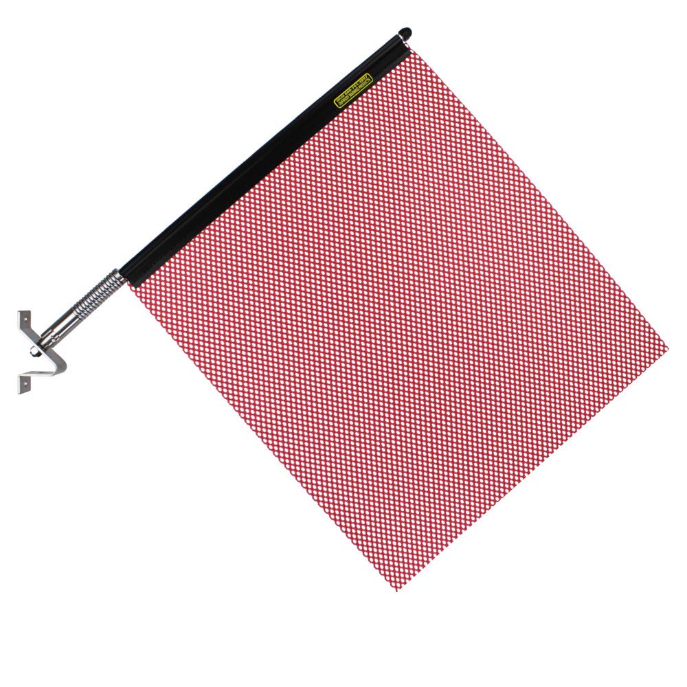 Warning Products Quickmount Warnflaggen-Set 18 x 18 rot