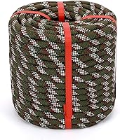 Caphremiel 1/2 Inch Arborist Climbing Rope - 48 Strands, 9000 lbs Strength, UV/Moisture Resistant for Tree Climbing, Swings & Sailing