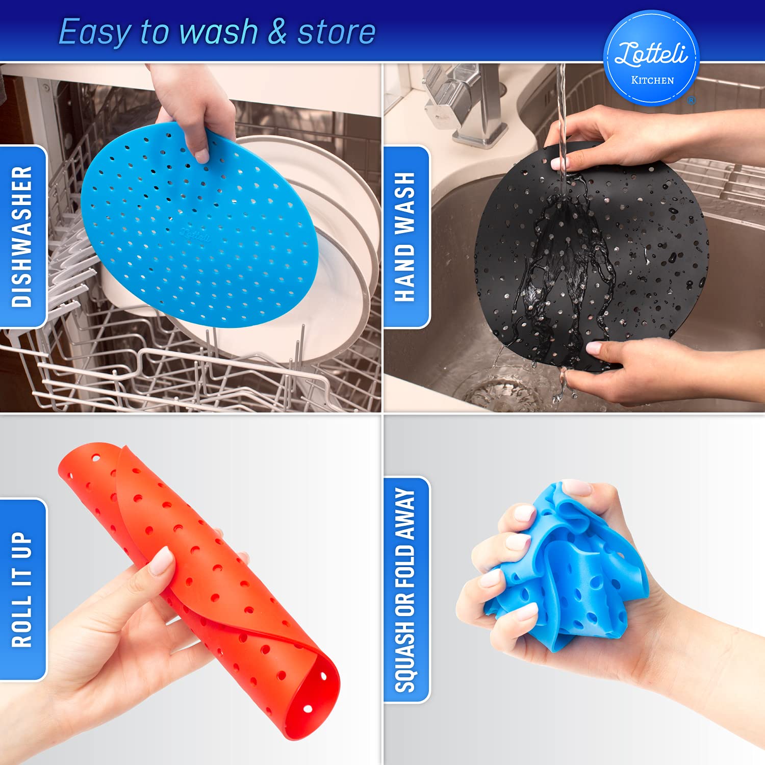 Buy Lotteli Kitchen Reusable Silicone Air Fryer Liners 3 Pack with Air