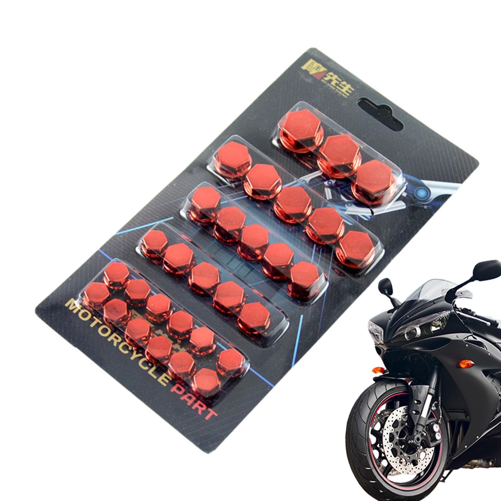 Cache-écrou Pour Moto | Capuchon De Chapeau De Vis De Moto | /Set Cache-écrous De Vis Et Boulons