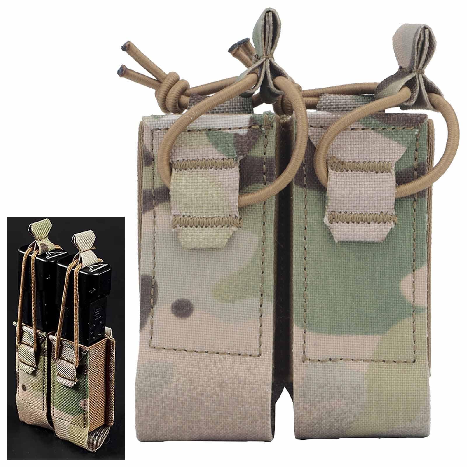 Sac de chargeur double tactique avec clip magnétique CP - 8