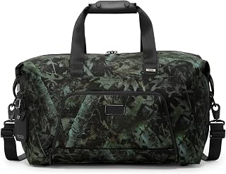 TUMI - Alpha Double Expansion Duffel - Business & Weekend Travel Duffel Bag - Designed for Durability & Functionality - Forest Camo