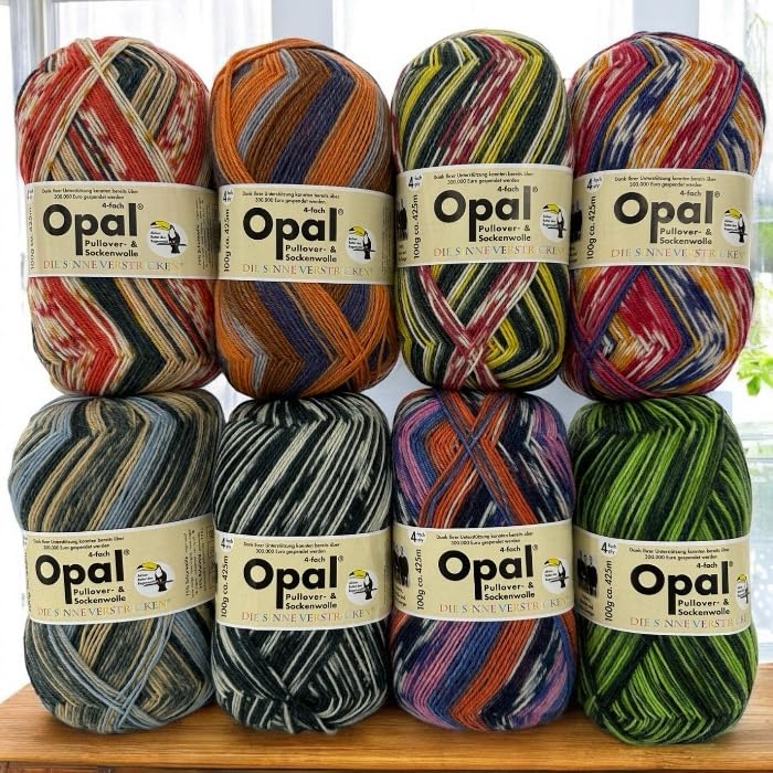 Amazon | Opal 毛糸【復刻版】シリーズ RegenWald3 (レーゲンヴァルド 