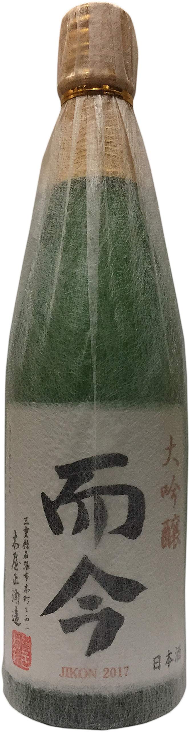 Amazon.co.jp: 木屋正酒造 而今（じこん）大吟醸 [火入れ]山田錦1.8L